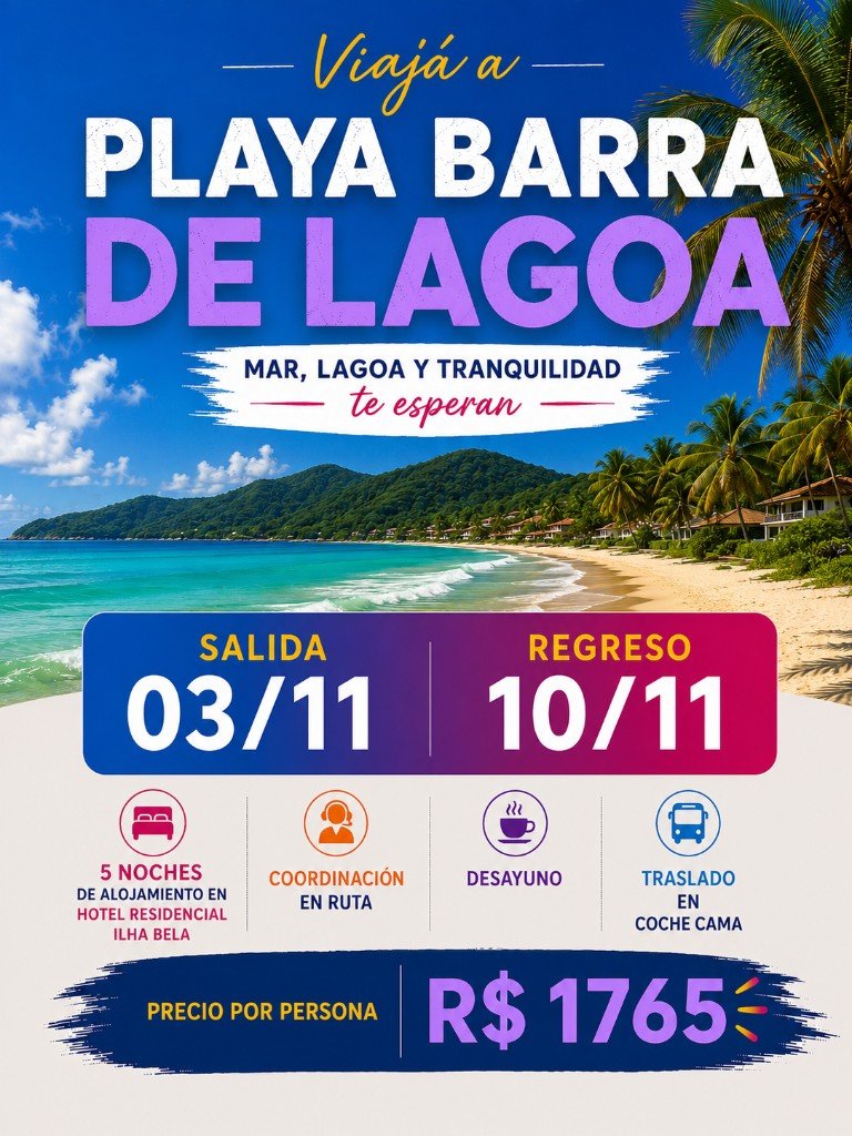 Playa Barra de Lagoa