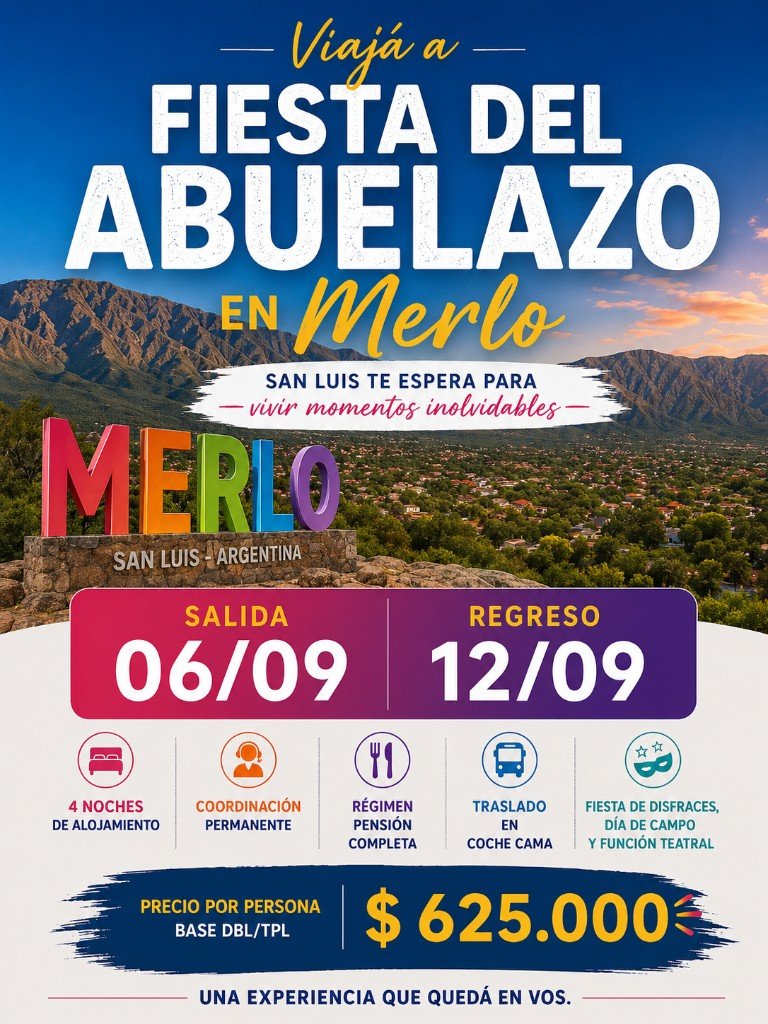 Fiesta del Abuelazo en Merlo