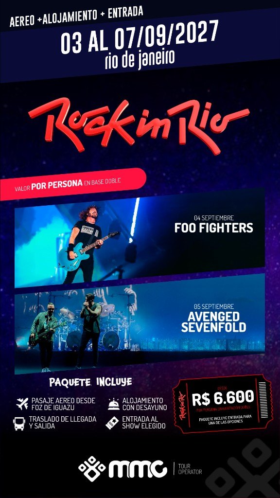 Rock in Rio 2027 · Foo Fighters / Avenged Sevenfold